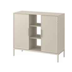 TULLSTORP Kabinet, krem, 99x35x89 cm