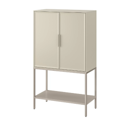 TULLSTORP Kabinet, krem, 73x35x126 cm