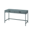 ALEX desk, grey-turquoise, 132x58 cm