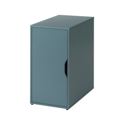 ALEX Storage unit, grey-turquoise, 36x70 cm