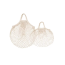 KUNGSFORS Net bag, set of 2, natural