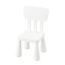 MAMMUT Children's chair, in/outdoor/white