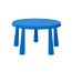 MAMMUT Children's table, in/outdoor blue, 85 cm