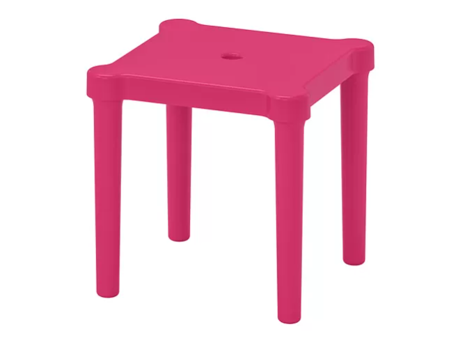 UTTER Children's stool, in/outdoor/pink