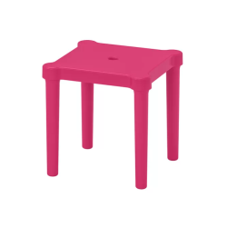 UTTER Children's stool, in/outdoor/pink