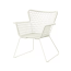 HÖGSTEN Chair with armrests, outdoor, white