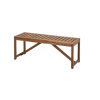 NÄMMARÖ Bench, outdoor, light brown stained, 120 cm