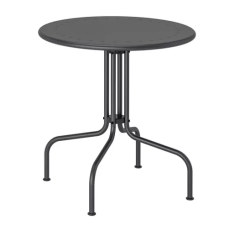 LÄCKÖ Table, outdoor, grey, 70 cm