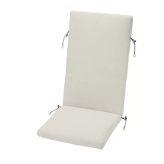 FRÖSÖN / DUVHOLMEN Seat/back cushion, outdoor, beige, 116x45 cm