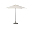 JOGGESÖ Parasol with base, light grey-beige/huvön grey, 300 cm