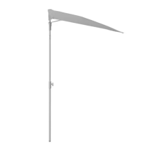 LILLEÖ Parasol, grey, 150x100 cm