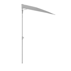 LILLEÖ Parasol, grey, 150x100 cm