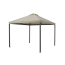 HIMMELSÖ Gazebo, dark grey/grey-beige, 300x300 cm