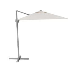 SVALÖN Parasol, hanging, light grey-beige, 300x200 cm