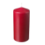 FENOMEN Lilin pilar tanpa aroma, merah, 14 cm