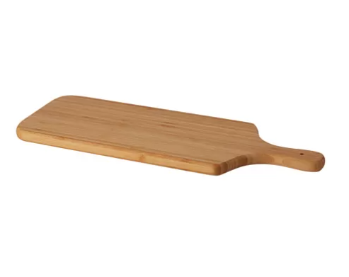 OSTBIT Piring saji, bambu, 42 cm