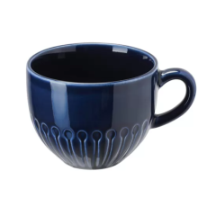 STRIMMIG Mug, tembikar biru, 36 cl