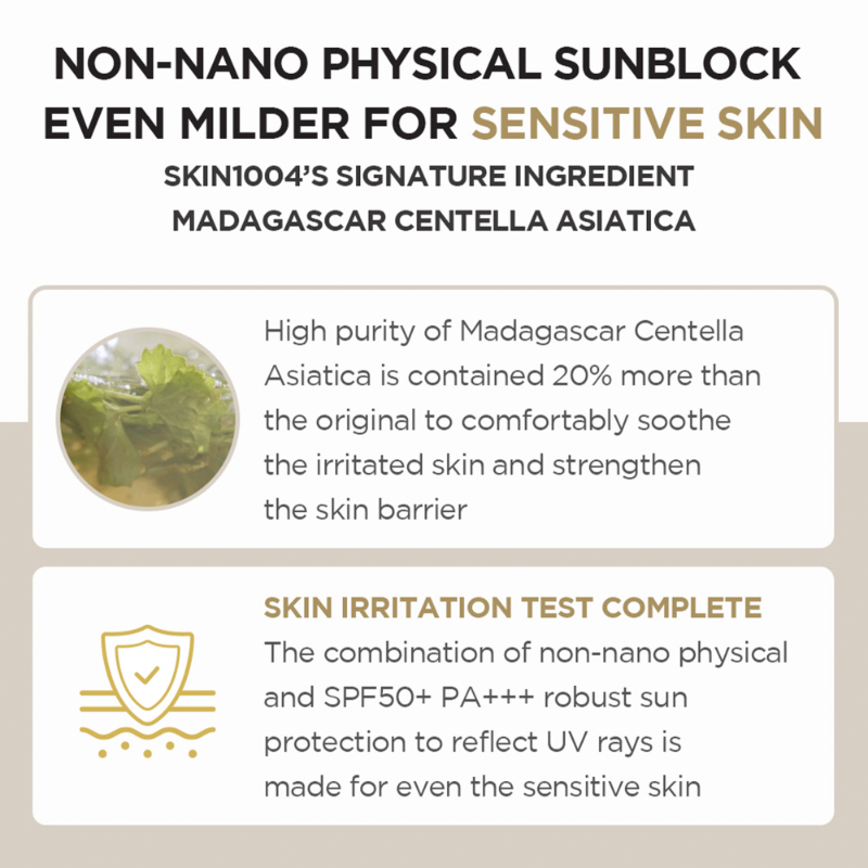 Skin1004  SKIN1004 Madagascar Centella Air-Fit Suncream Plus (Renewal)