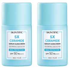 Skintific  5X Ceramide Serum Sun Screen Twinpack