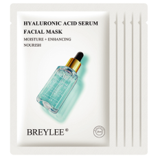 Breylee  Set of 5 Sheet Mask Hyaluronic Acid - Melembabkan Wajah