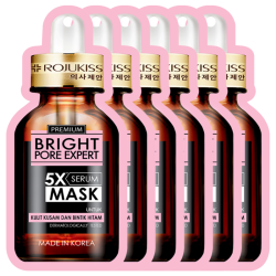 Rojukiss  Bright Pore Expert 5x Serum Mask (6 pcs)