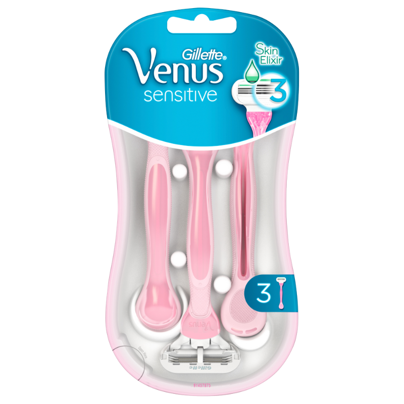 Gillette  GILLETTE Venus Sensitive Razor 3s