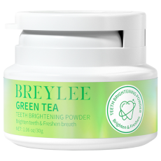 Breylee  Green Tea Teeth Brightening Powder 30G