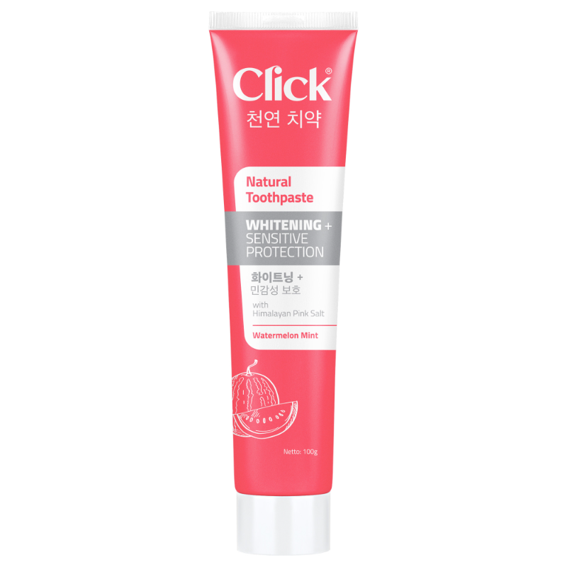 Click  Natural Toothpaste Whitening + Sensitive Protection