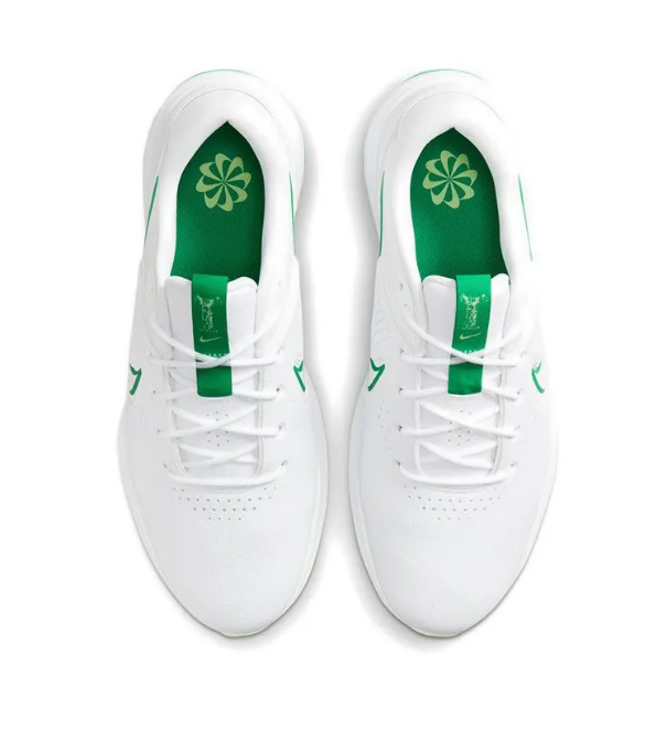 NIKE GOLF VICTORY PRO 3 SHOES MEN'S -WHITE/SUMMIT WHITE-STADIUM GREEN