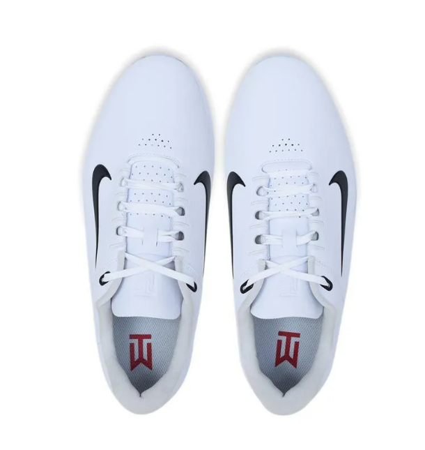 NIKE GOLF Air Zoom TW20 Men's Golf Shoes (Wide) - White