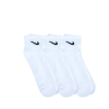 NIKE GOLF U NK Everyday Cush Ankle 3PR Men Socks - White