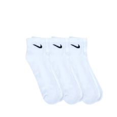 NIKE GOLF U NK Everyday Cush Ankle 3PR Men Socks - White