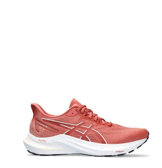 ASICS Gt 2000 12 Women Running Shoes - Light Garnet/Brisket Red