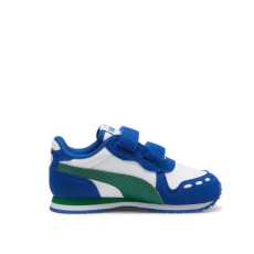 PUMA Cabana Racer SL 20 V Inf Unisex Lifestyle Shoes - White-Vine-Cobalt Glaze