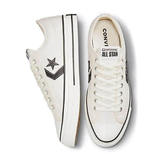 CONVERSE Star Player 76 Premium Canvas Men'sSneakers - White