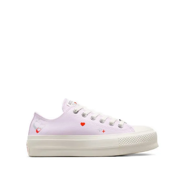 CONVERSE CTAS Lift Women's Sneakers - Lilac Daze/Egret/Fever Dream