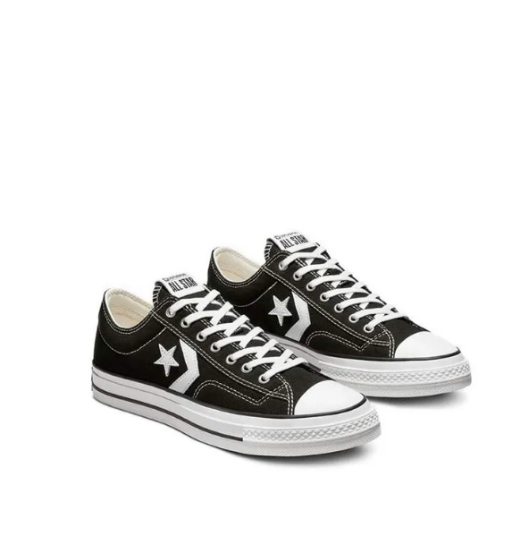 CONVERSE Star Player 76 Premium Canvas Men'sSneakers - Black