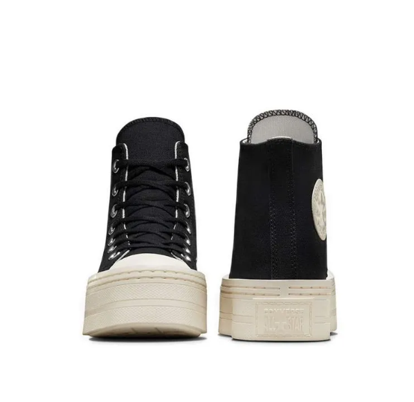 CONVERSE CTAS Modern Lift Hi Women's Sneakers - Black/Black/Egret