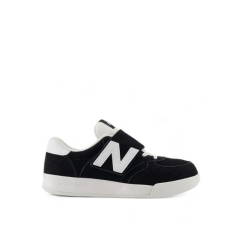 NEW BALANCE 300 Bungee Lace with Strap Boys Sneakers Shoes - Black/White