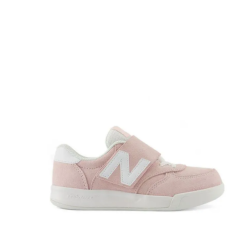 NEW BALANCE 300 Bungee Lace with Strap Girls Sneakers Shoes - Pink/White