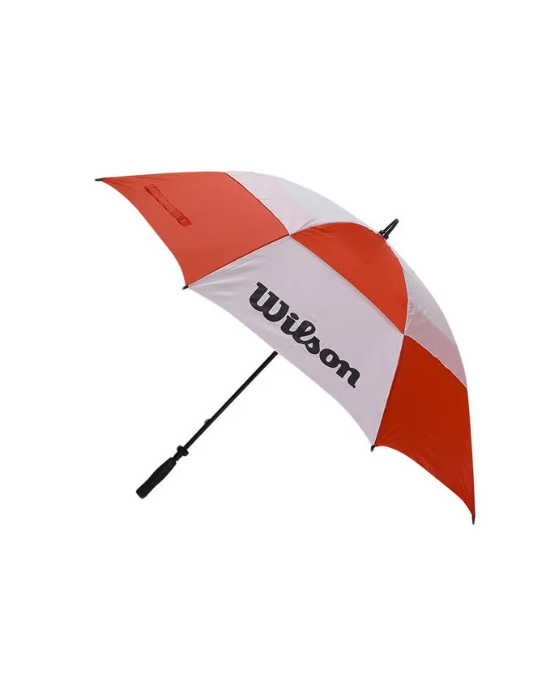 WILSON GOLF WGA0902 62" Red Umbrella Unisex - Red