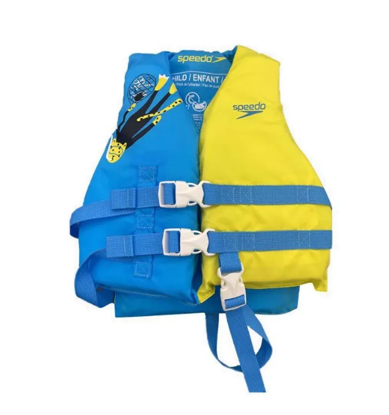 SPEEDO Child Universal Nylon PFD - Blue/Yellow