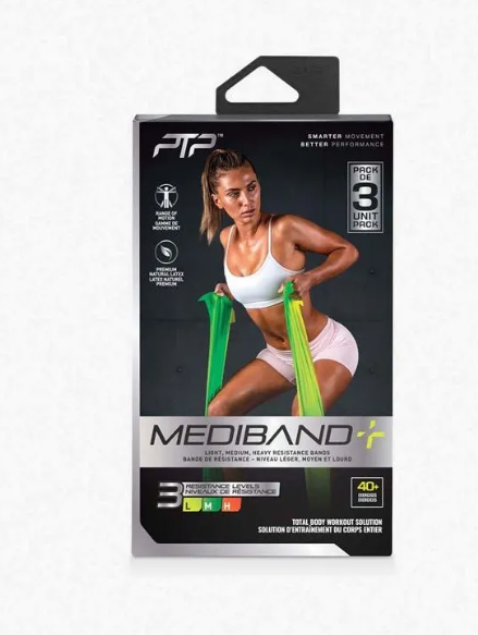 PTP Mediband Combo+ 3 Pack - Multicolor