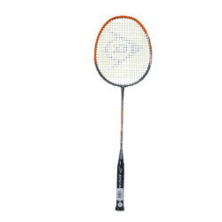 DUNLOP Badminton Racket Nitro Star F100 Strung - Grey/Orange