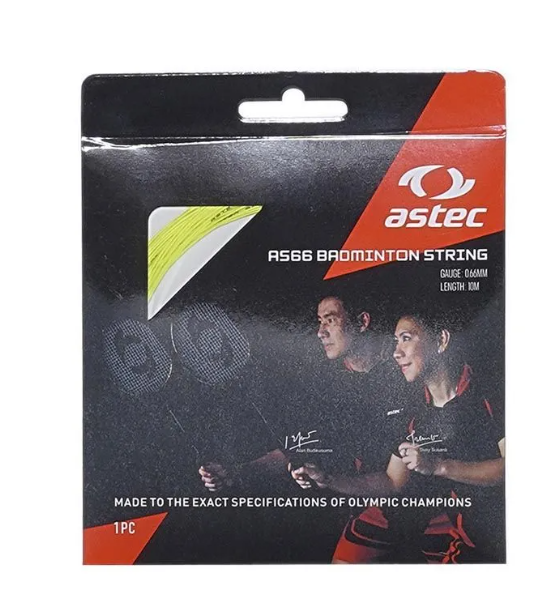 ASTEC AS66 STRING 10M BADMINTON STRING - MIX COLOR