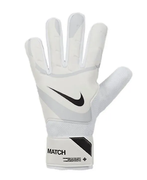 NIKE Match Soccer Goalkeeper Gloves - White