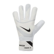 NIKE Match Soccer Goalkeeper Gloves - White