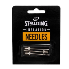 SPALDING Metal Inflation Needles 3 Pcs - Silver