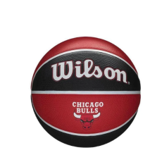 WILSON BASKETBALL NBA TEAM TRIBUTE CHICAGO BULLS Size 7 - Red/Black