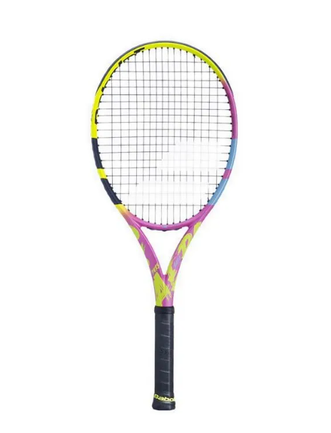 BABOLAT Pure Aero Rafa Tennis Racket (Unstrung) - Jaune Rose Bleu